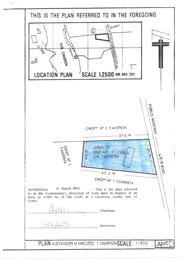 House Site 1 Caversta, South Lochs — photo 4 of 4