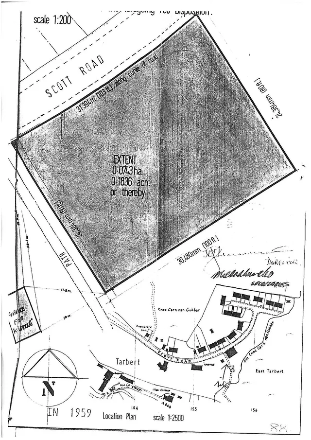 Plot Scott Road, Tarbert, Harris and Scalpay